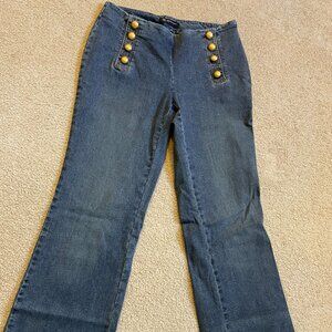 I.N.C. Wide Leg Jeans Size 4P